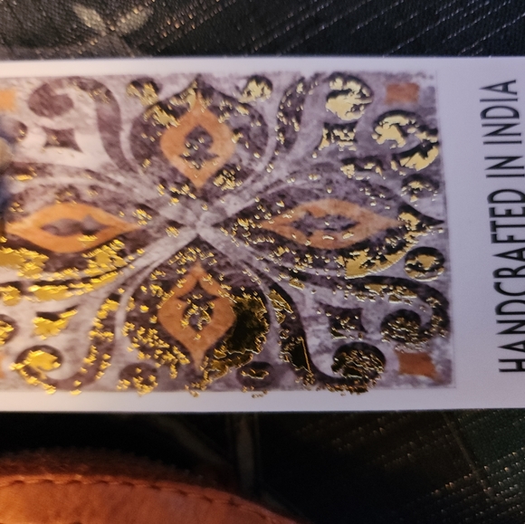 Handcrafted In India Vintage Look Woven Leather Hobo Handbag Satchel Purse - Picture 3 of 6